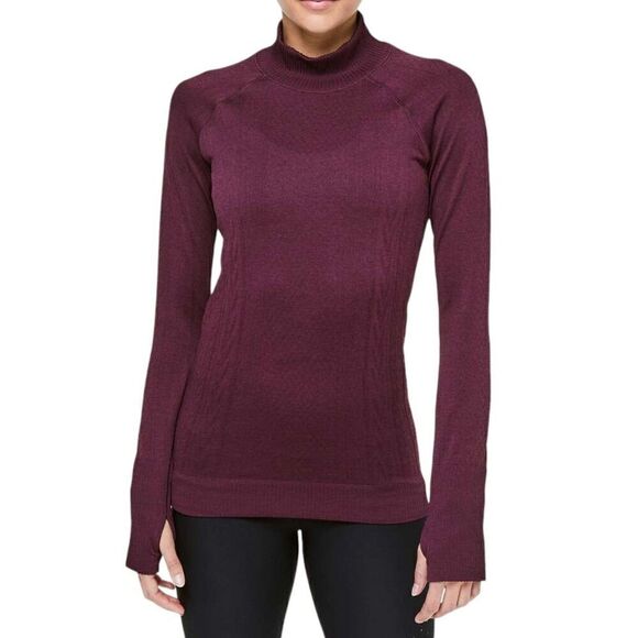Lululemon Rest Less Mock Neck *Dark Adobe - Picture 1 of 8